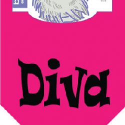 Diva female dog pink bandana